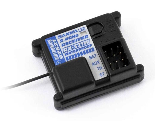 Odbiornik SANWA - RX-371 W FHSS-2 2,4 GHz (Wodoszczelny)