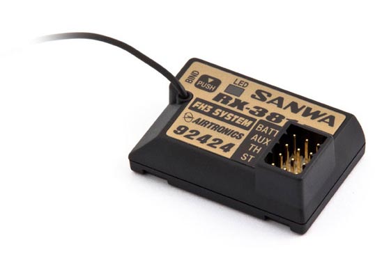 Odbiornik SANWA - RX-381 FHSS-3 2,4 GHz