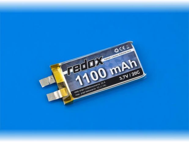 Ogniwo Redox LiPo 3,7V 1100mAh 20c