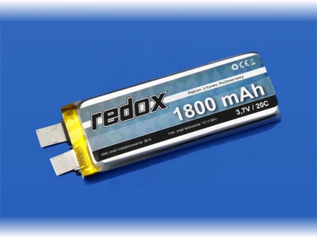 Ogniwo Redox LiPo 3,7V 1800mAh 20c