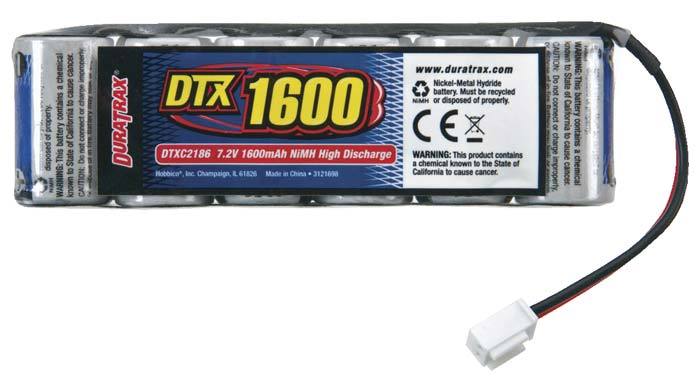 Pakiet DURATRAX NiMH 7,2V 1600 mAh - tuba