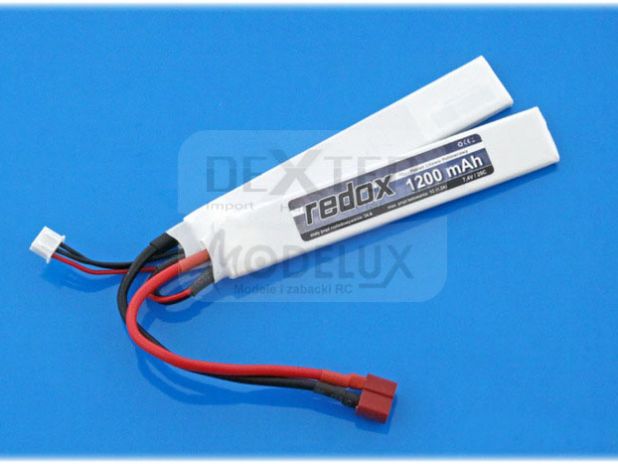 Pakiet Akumulator ASG Redox LiPo 7,4 1200 20c 1+1