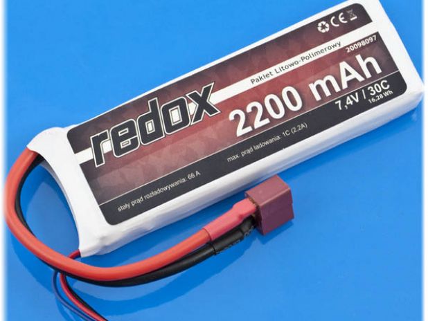 Pakiet Akumulator Redox LiPo 11,1V 2200mAh 30c