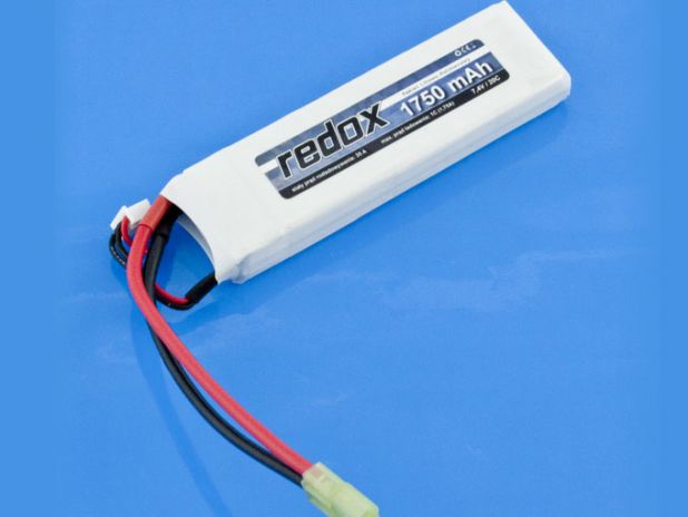 Pakiet Akumulator ASG Redox LiPo 7,4V 1750mAh 20c scalony (Mini-tamiya)