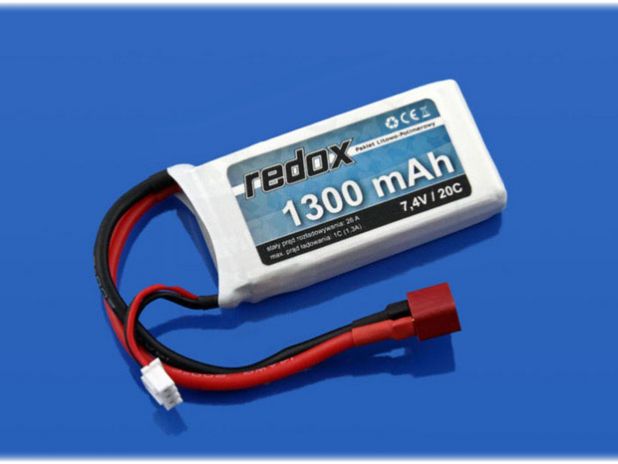 Pakiet Akumulator Redox LiPo 7,4 1300mAh 20c