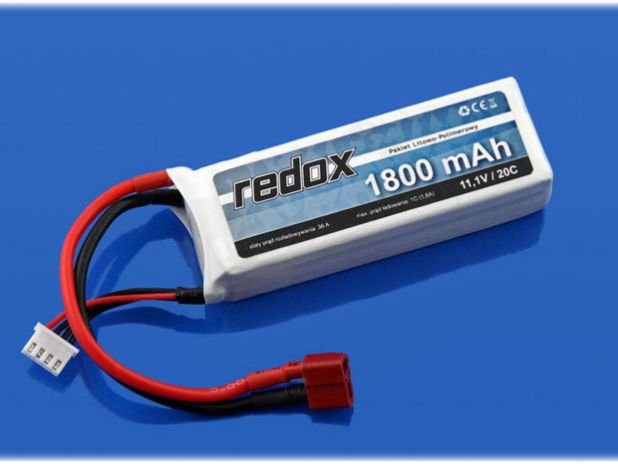 Pakiet Akumulator Redox LiPo 11,1V 1800mAh 20c