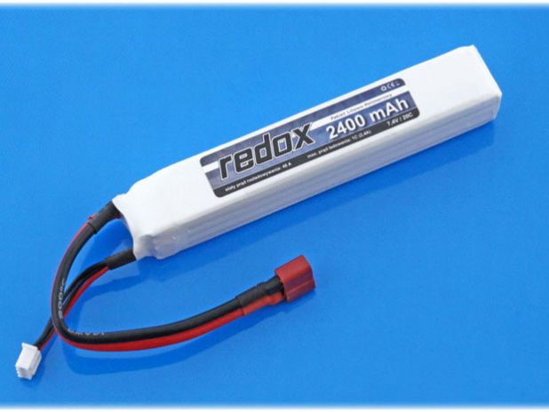 Pakiet Akumulator ASG Redox LiPo 7,4V 2400mAh 20c scalony
