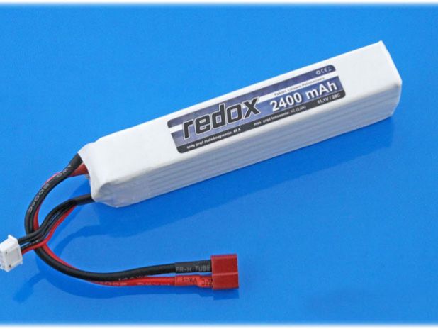 Pakiet Akumulator ASG Redox LiPo 11,1V 2400mAh 20c Scalony