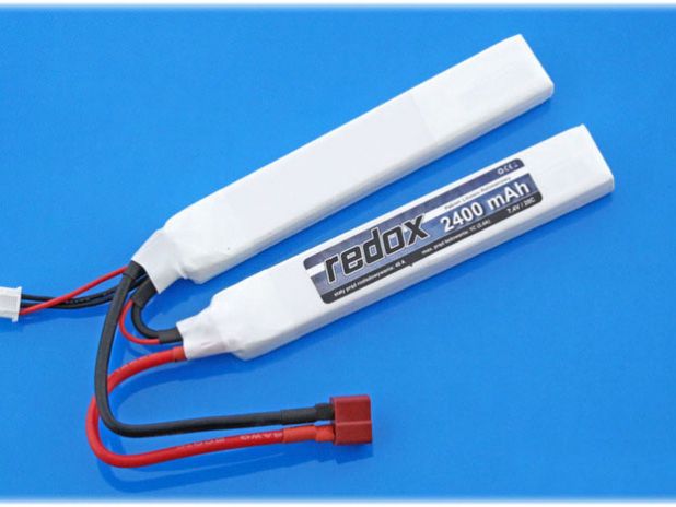 Pakiet Akumulator ASG Redox LiPo 7,4V 2400mAh 20c 1+1