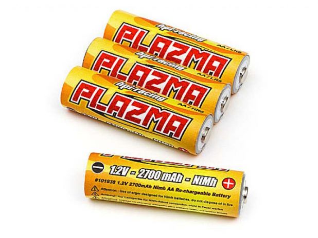 Pakiet Akumulatory Ogniwo Ni-Mh HPI Plazma 4x 1,2V 2700mAh Typ 