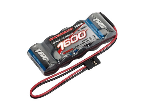 Pakiet NOSRAM XTEC RX-Pack NIMH 1600 mAh 6.0 V 2/3A - Płaski Futaba