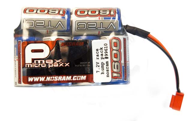 Pakiet Akumulator Ni-Mh Nosram Sport 7,2V 1600mAh - Kostka