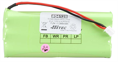 Pakiet NiMH 1300mAh 7,2V Aurora 9 HITEC