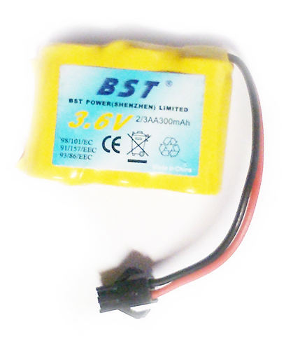 Akumulator Pakiet Ni-Mh AA 300mAh 3,6V BST