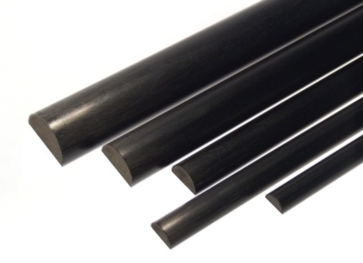 Półokrągły pręt węglowy O 3,0x1,5x1000 mm