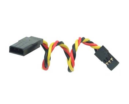 Przedłużacz serwa 30 cm skręcony (JR)