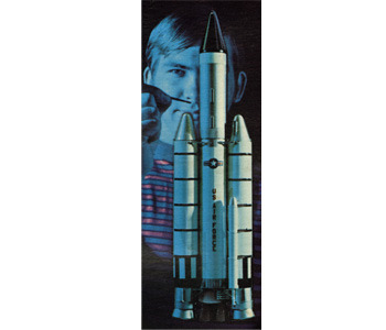 Model plastikowy MPC - Rakieta Tytan