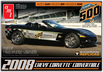 Model Plastikowy Do Sklejania AMT (USA) - 2008  Corvette Indy Pace Car