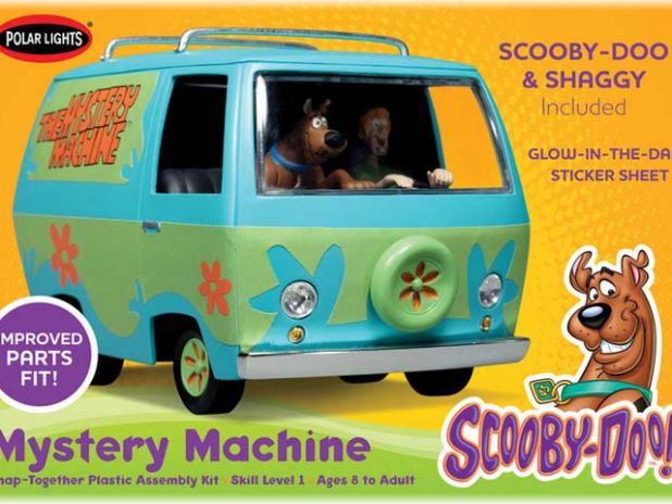 Model Plastikowy Do Sklejania Polar Lights (USA) - Scooby-Doo  Mystery Machine SNAP (New Tool)
