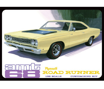 Model plastikowy AMT - 1968 Plymouth Roadrunner