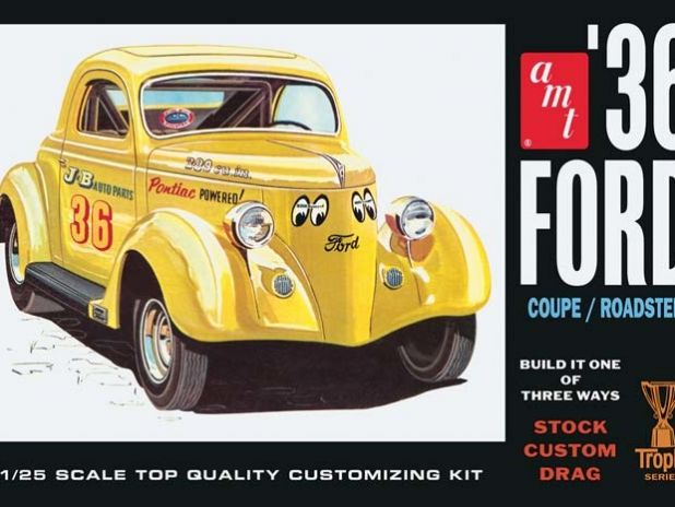 Model plastikowy AMT - 1936 Ford Coupe
