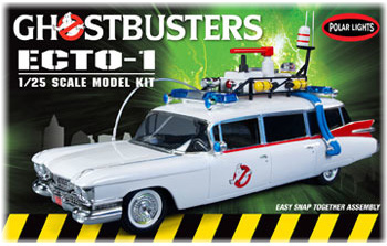 Model Plastikowy Do Sklejania Polar Lights (USA)  - Pogromcy duchów - Ecto-1 Snap Kit