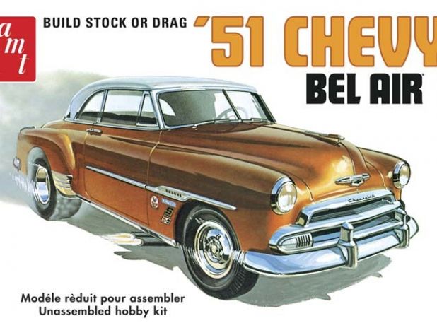 Model plastikowy AMT - 1951 Chevy Bel Air