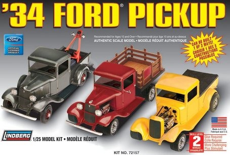 Model plastikowy Lindberg - 1934 Ford Pickup 3 in 1