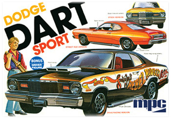 Model Plastikowy Do Sklejania MPC (USA) - 1975  Dodge Dart Sport