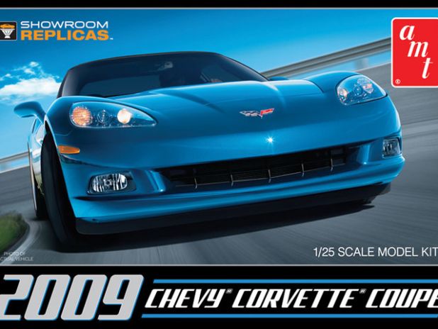 Model plastikowy AMT - 2009 Chevy Corvette Coupe