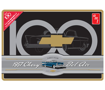 Model plastikowy AMT - 1957 Chevy Bel Air-Chevy Centennial