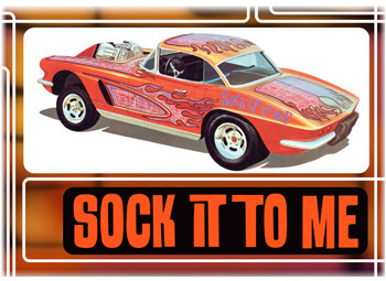 Model Plastikowy Do Sklejania AMT (USA) - 1962 CORVETTE