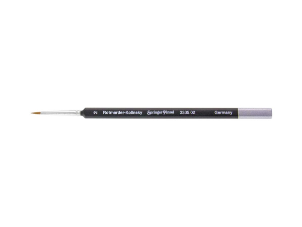 Pędzel trójkątny - Springer 3338 - rozm. 3/0 - włosie Kolinsky