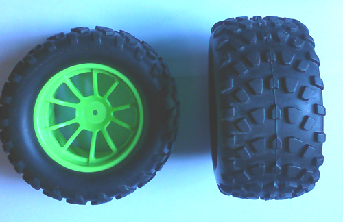 Zestaw Kół Samochodowych Monster Truck Auto RC