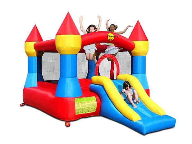 Mega Zamek ze Zjeżdżalnią Zamek Dmuchany HappyHop