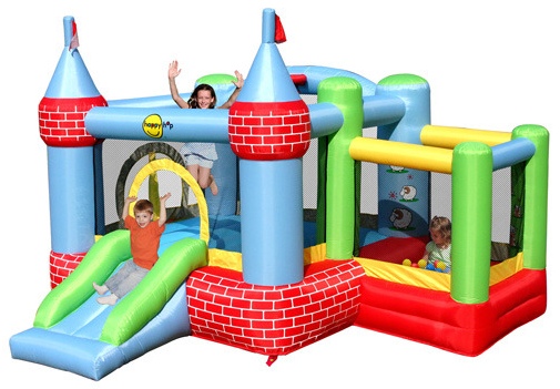 Zamek z Basenem na Piłeczki Zamek Dmuchany HappyHop