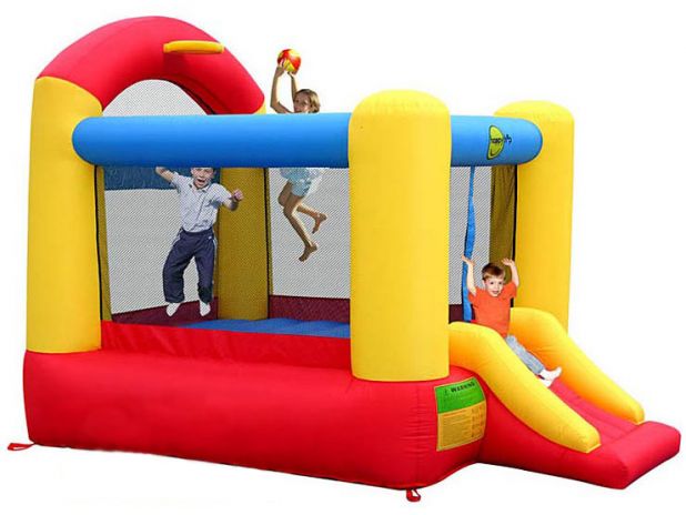 Koszykówka – Zjeżdżalnia, Trampolina Zamek Dmuchany HappyHop