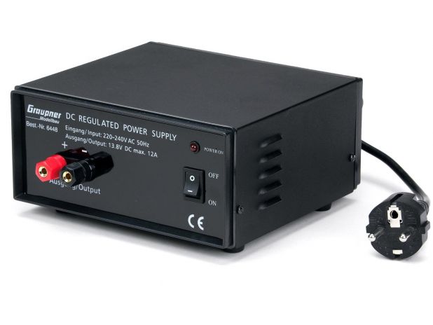 Zasilacz sieciowy 13,8V 12A 6448 Graupner