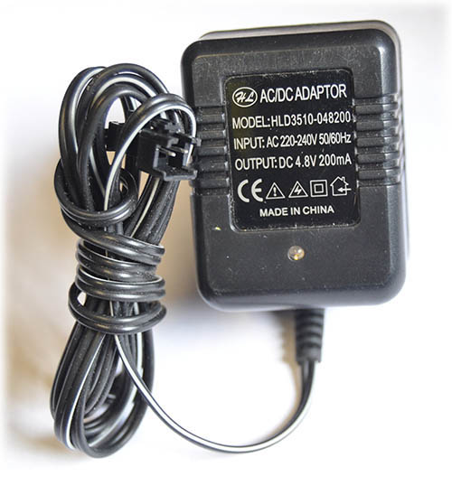 Ładowarka Sieciowa Zasilacz HL 4,8v 200mA