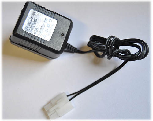 Ładowarka Sieciowa Zasilacz ZY 9,6V 250mA