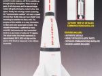 Model plastikowy Lindberg - Rakieta Mars Probe Satellite Rockets