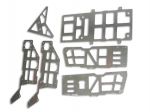 Aluminium Components Set Aluminiowe Elementy Ramy GT MODEL QS8005-009