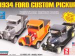Model plastikowy Lindberg - 34 Ford Custom Pickup