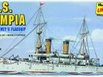 Model Plastikowy Do Sklejania Lindberg (USA) - USS Olympia Battleship