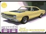 Model Plastikowy Do Sklejania AMT (USA) - 1968  Plymouth Roadrunner Yellow