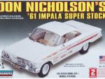 Model Plastikowy Do Sklejania AMT (USA) - 1961  Impala Don Nicholson