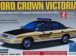 Model Plastikowy Do Sklejania Lindberg (USA) - Radiowóz  Ford Crown Victoria (wersja stanowa Tennessee)