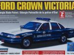 Model Plastikowy Do Sklejania Lindberg (USA) - Radiowóz Ford Crown Victoria (wersja stanowa Georgia)