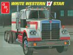 Model Plastikowy Do Sklejania AMT (USA) - Ciągnik siodłowy White Western Star