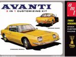 Model Plastikowy Do Sklejania AMT (USA) - 1963 Studebaker Avanti